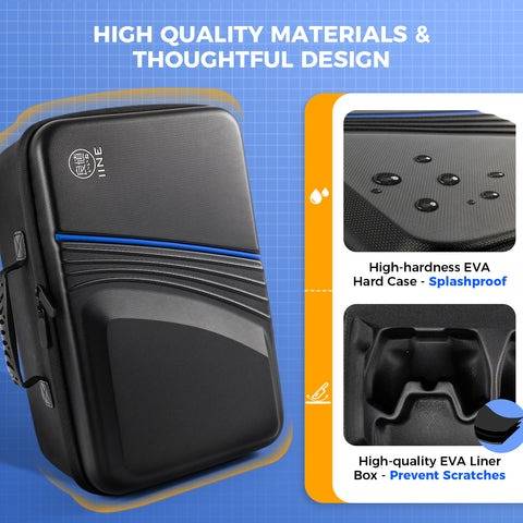 IINE Carrying Travel Storage Bag for PS5 Slim (L956)