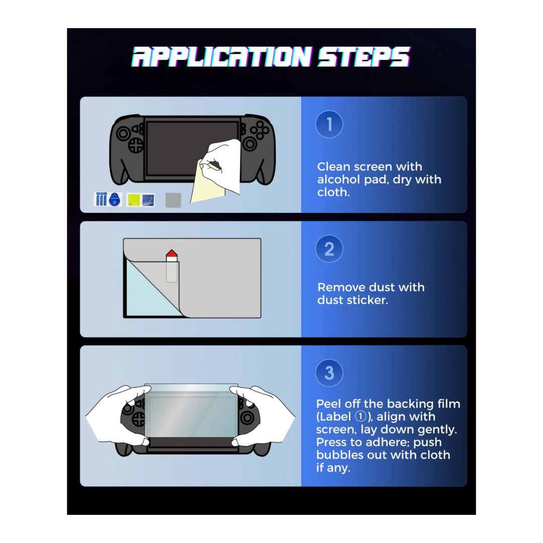 IINE Tempered Glass for ROG XBOX Ally (L1245)