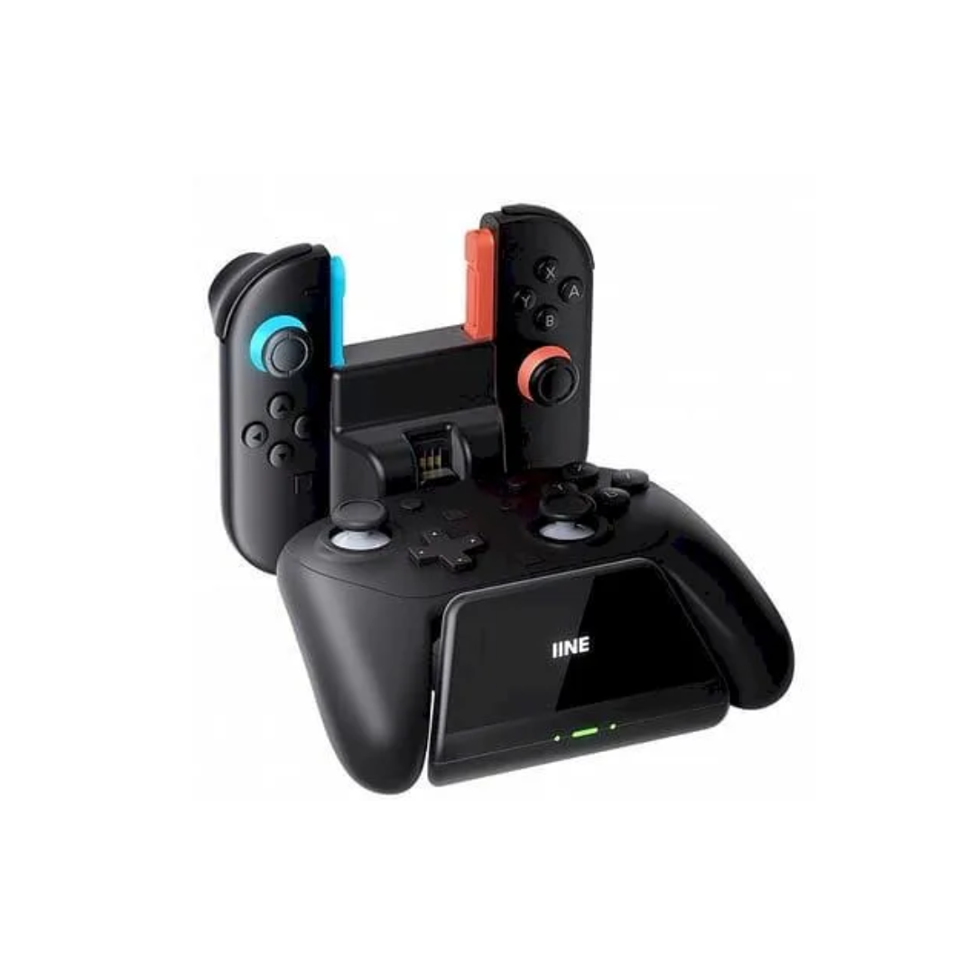 IINE Controller Charging Station 2 In 1 for Nintendo Switch 2 (L1278)