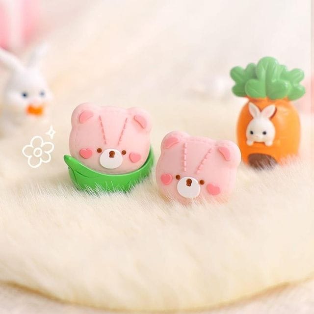 PMW BEAR BUNNY THEMED THUMBGRIPS FOR NS2 PW0018