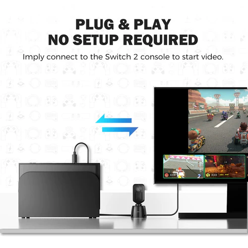 IINE Detachable Camera for Nintendo Switch 2 (L1215)