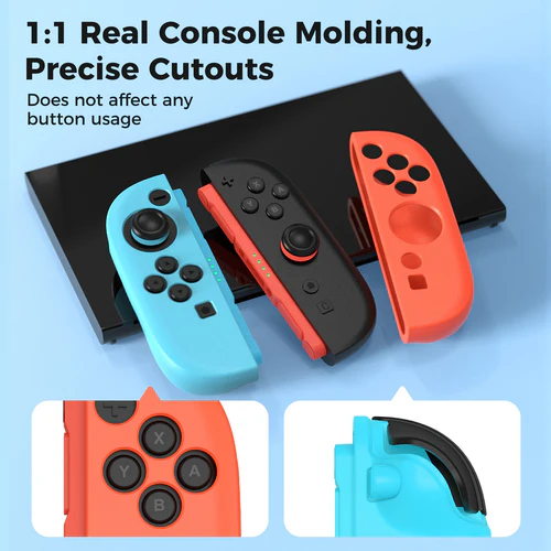 IINE Silicon Protective Case for Switch 2 Black (L1086)