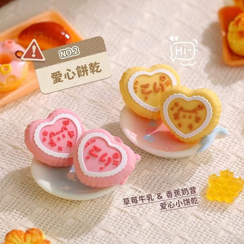 PMW VINTAGE HEART BISCUIT THUBGRIPS FOR NS2 PW0016