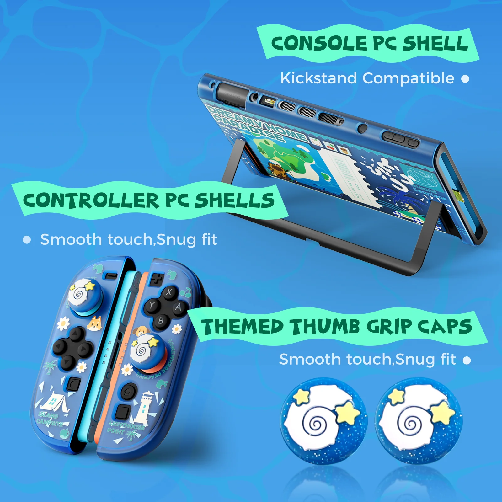 IINE Dreamy Home Paradise Protective Case Set for Switch 2 (L1264)