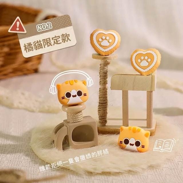 PMW ORANGE CAT THUMBGRIPS FOR NS2 PW0009