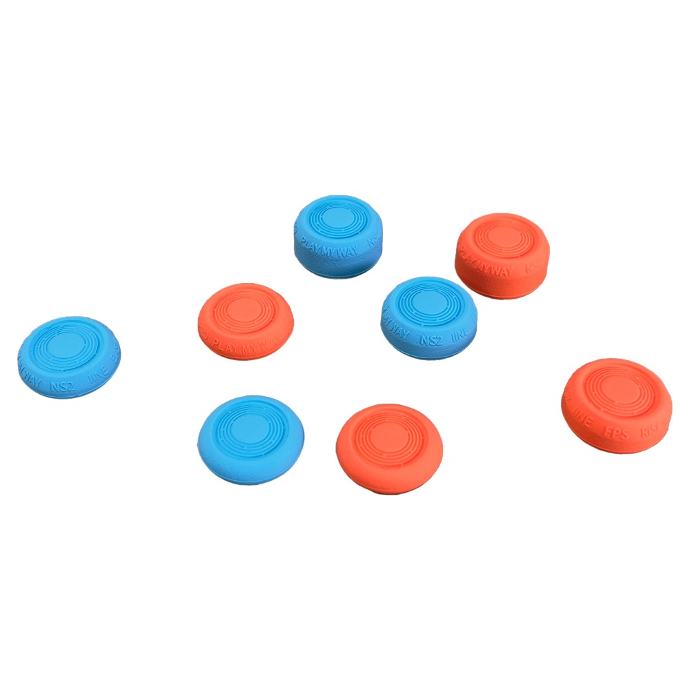 IINE Silicon Joystick Caps for Switch 2 Orange Blue (L1097)