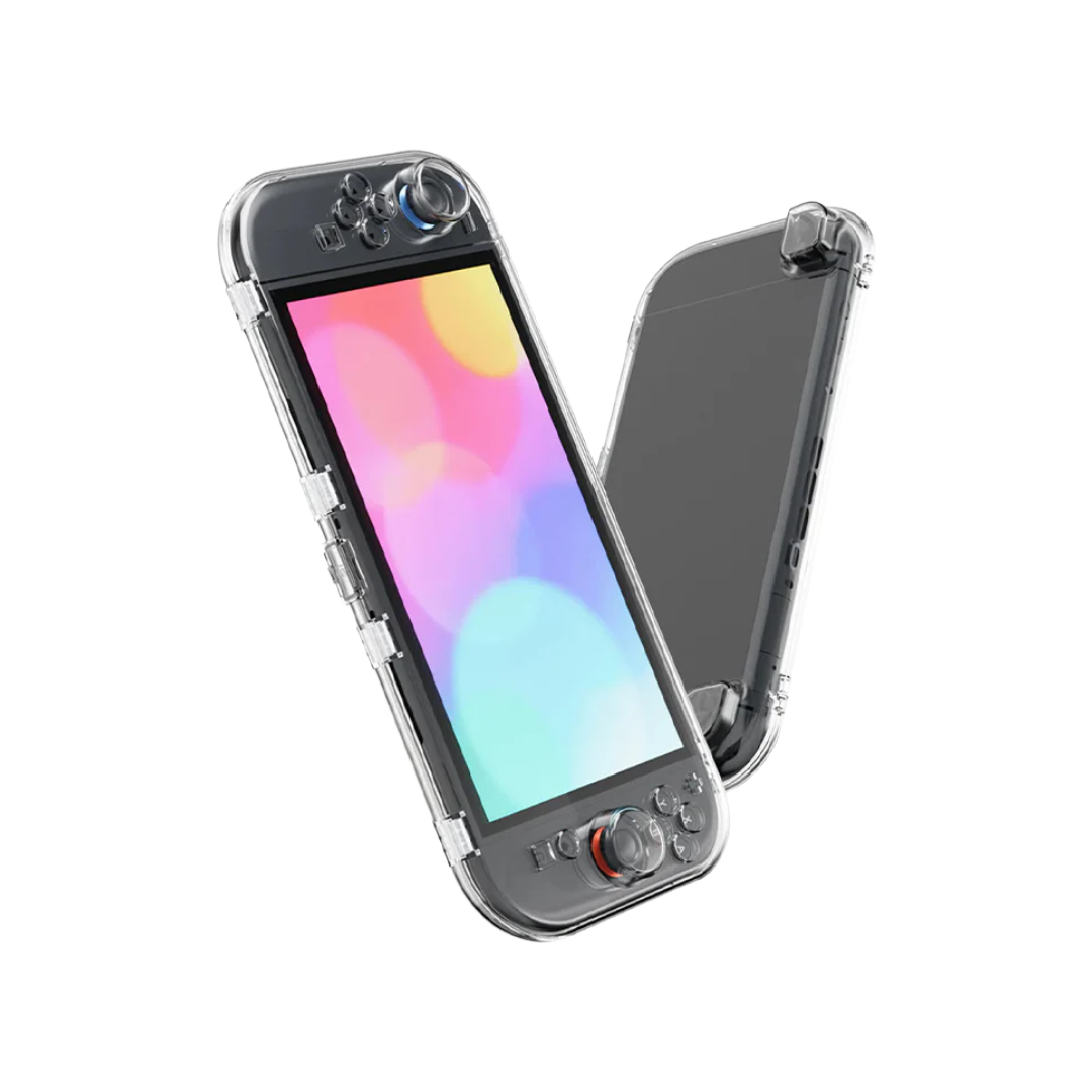 IINE One - Piece Magnetic Transparent Case for Switch 2 (L1165)