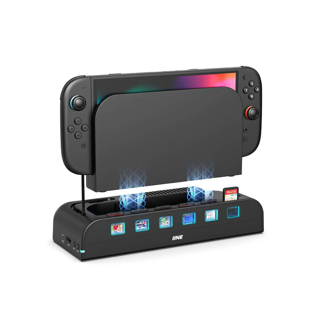 IINE Docking Station With Cooling Fan for Switch 2 (L1259)