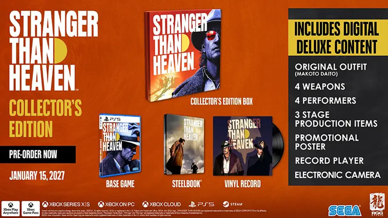 PS5 Stranger Than Heaven Collectors Edition (R3) - PREORDER