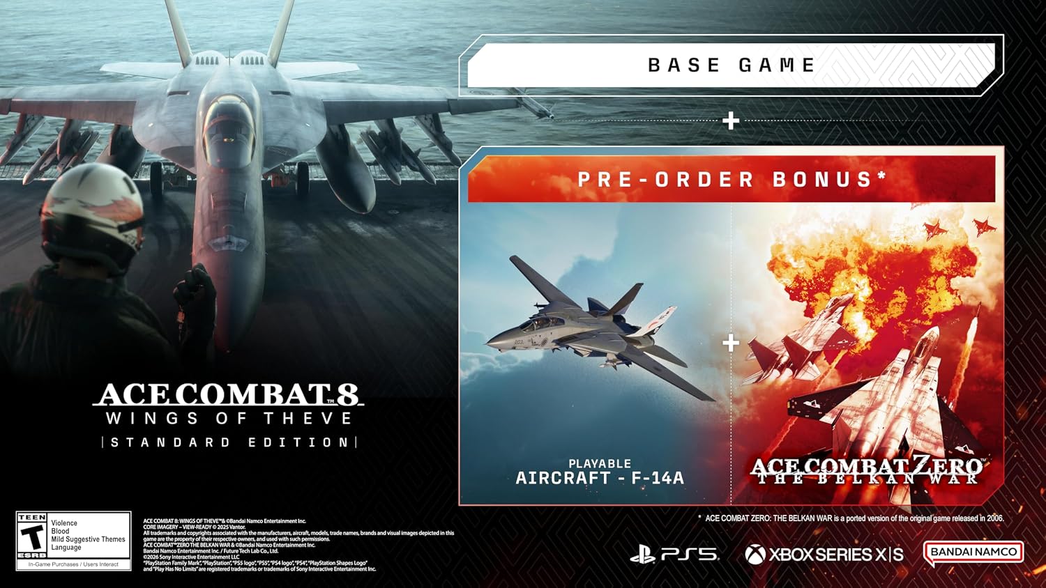 PS5 Ace Combat 8 Wings of Theve R3 - PREORDER