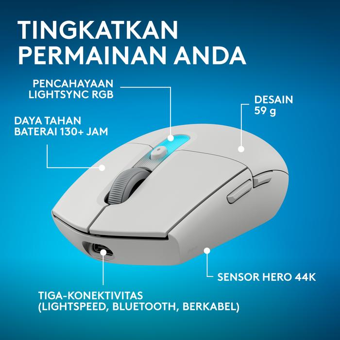 Logitech G304 X Superlight Wireless Gaming Mouse White