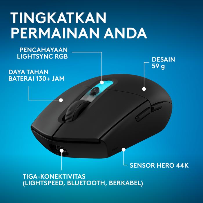 Logitech G304 X Superlight Wireless Gaming Mouse Black