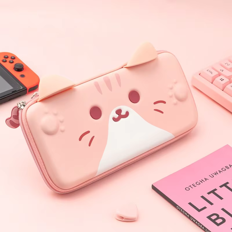 Geekshare Ns Cat Ears Protective Carrying Case