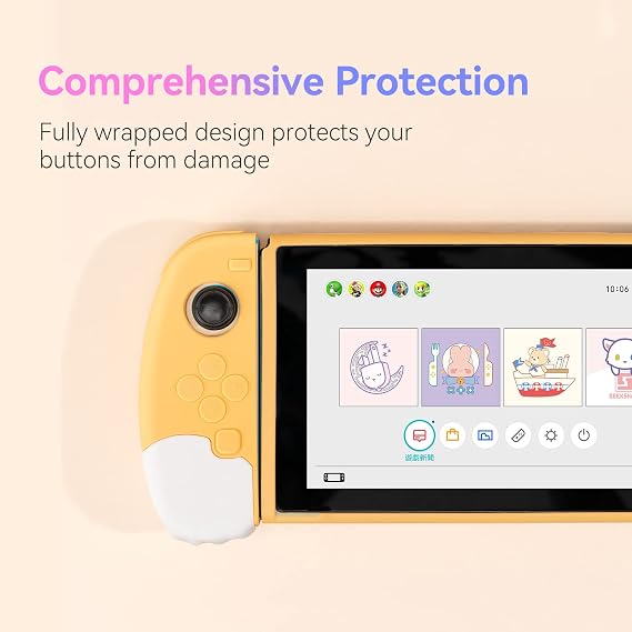 Geekshare Ns CatS Paws Theme Protective Case Silicone