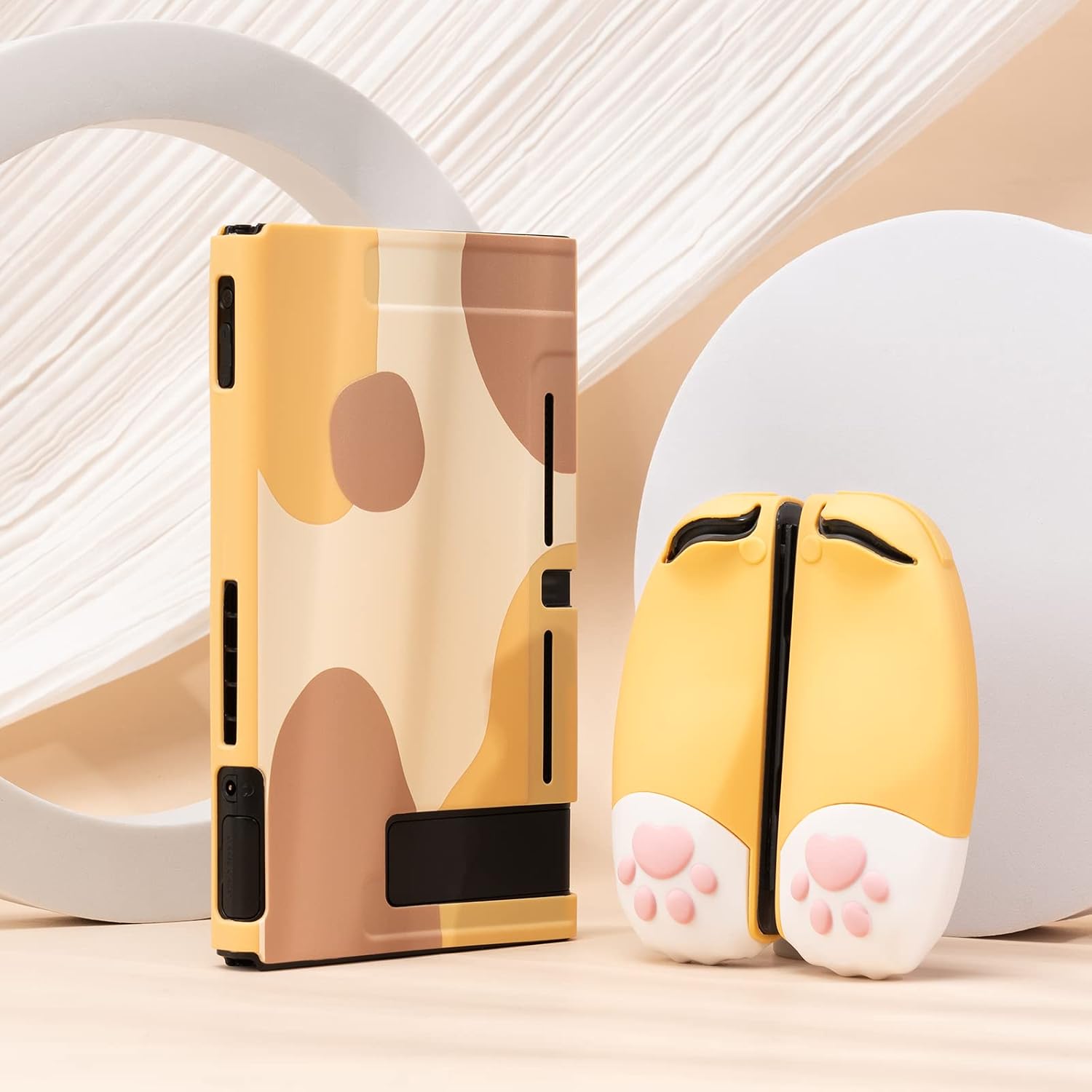 Geekshare Ns CatS Paws Theme Protective Case Silicone