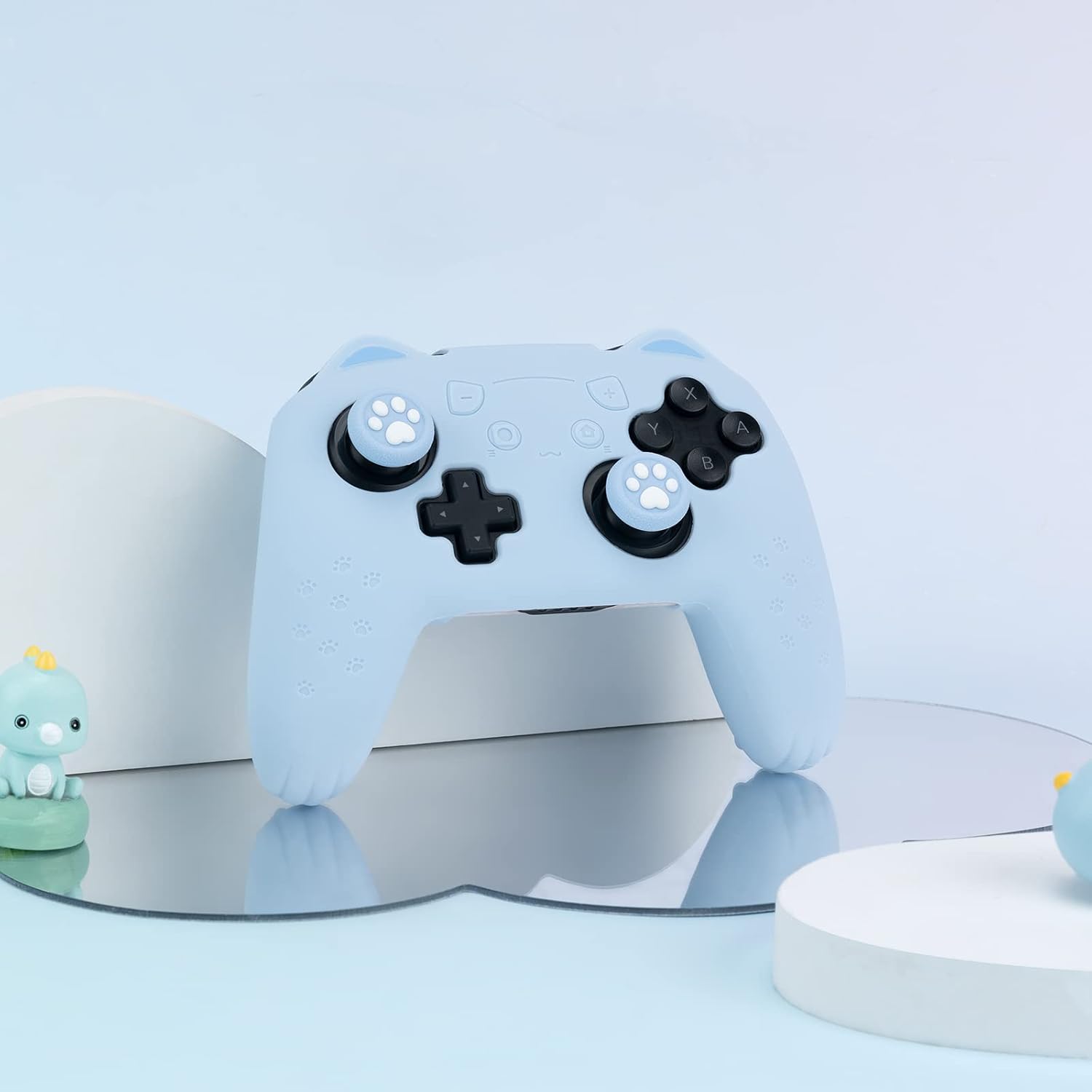 Geekshare Ns Pro Cat Paw Silicon Cover Light Blue