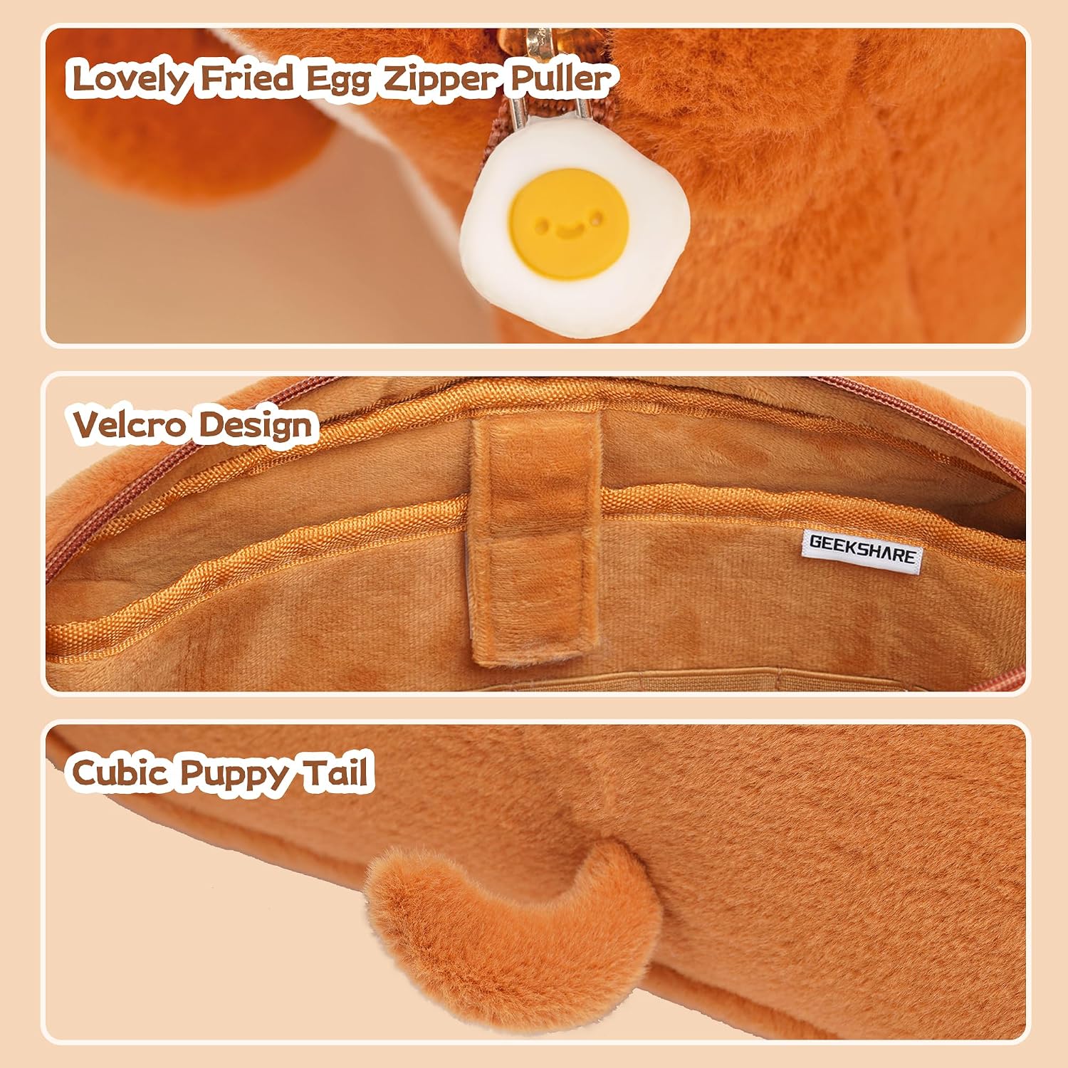 Geekshare Ns Toast Plush Storage Soft Bag