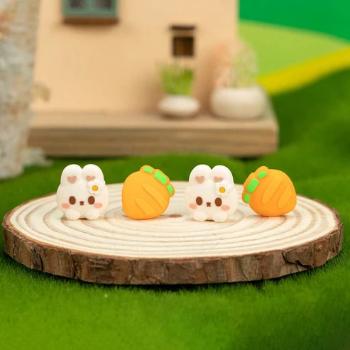 Geekshare Ns2 Flower Rabbit Carrot Thumb Grips Y-180