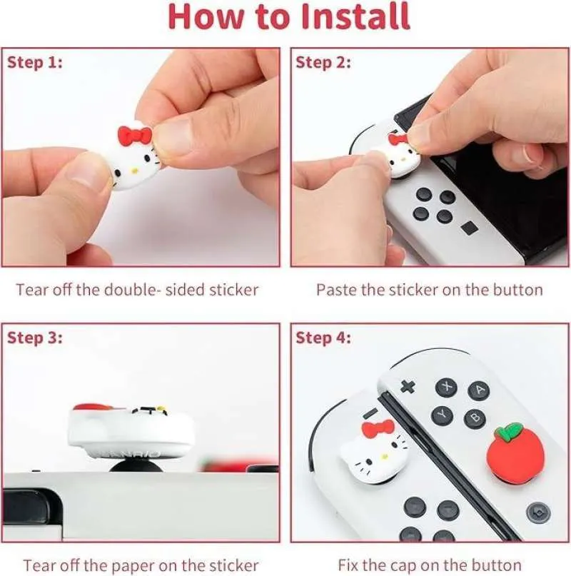 Geekshare Ns2 Hellokitty Thumb Grip Y-149