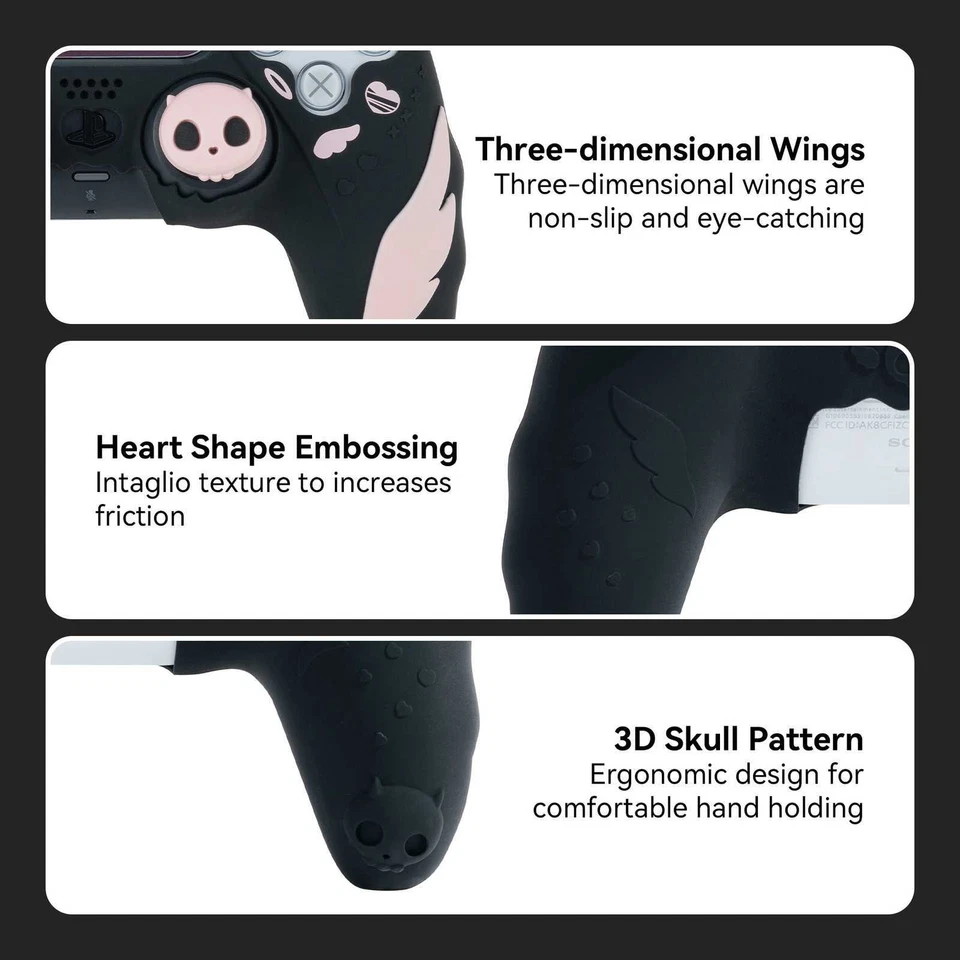 Geekshare Ps5 Skill Skull Silicon Cover