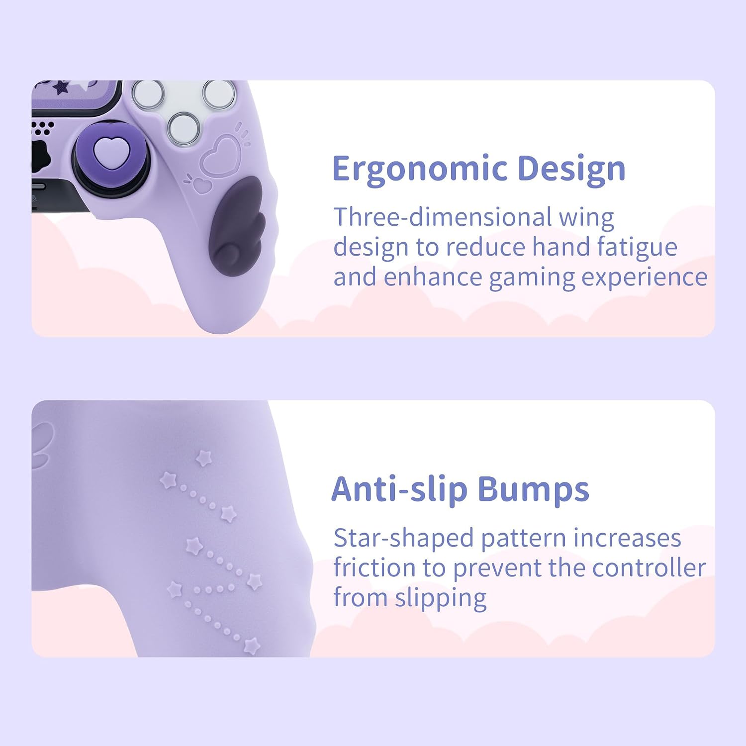 Geekshare Ps5 Star Wings Silicon Cover