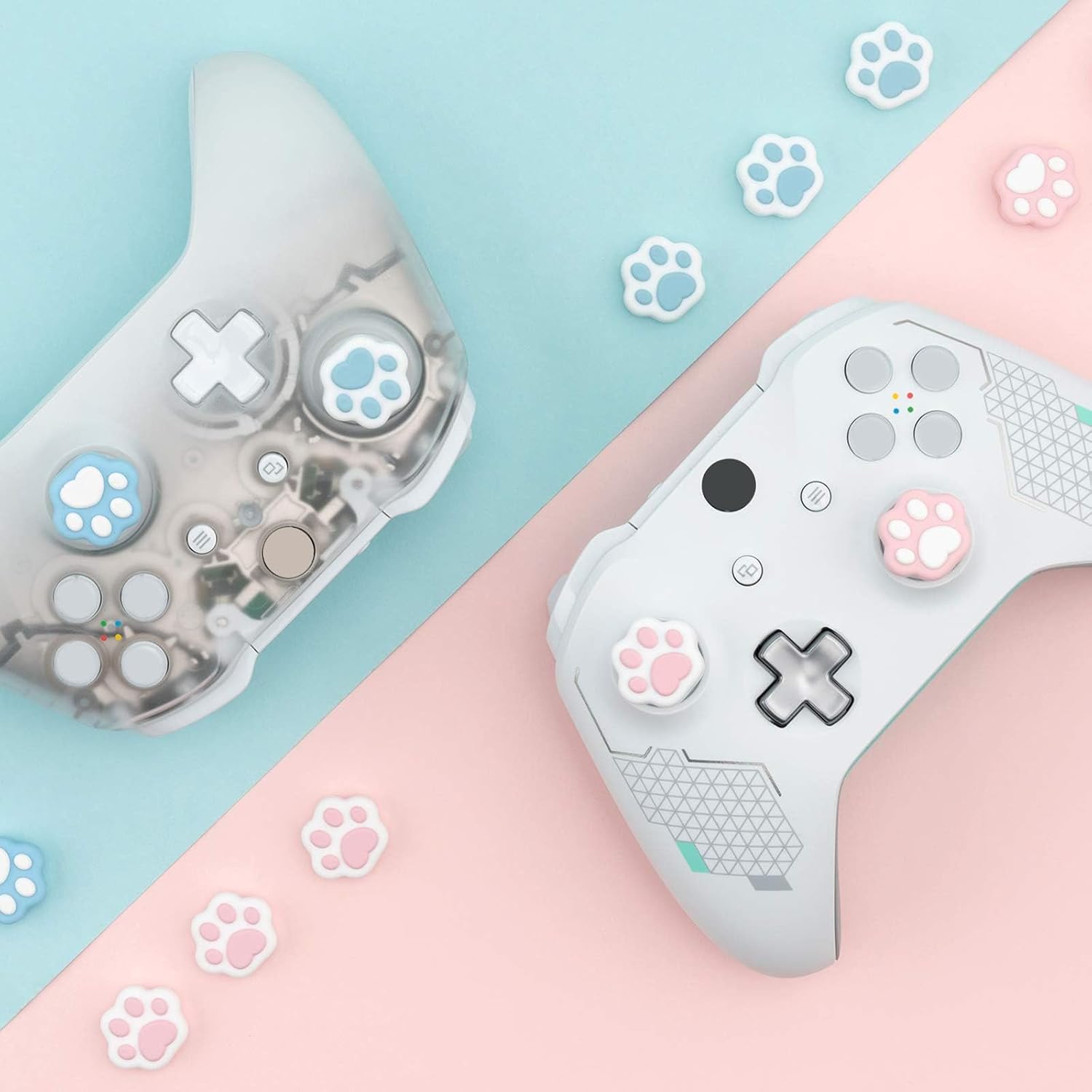 Geekshare Xbox Paw Shape Thumb Grips Caps
