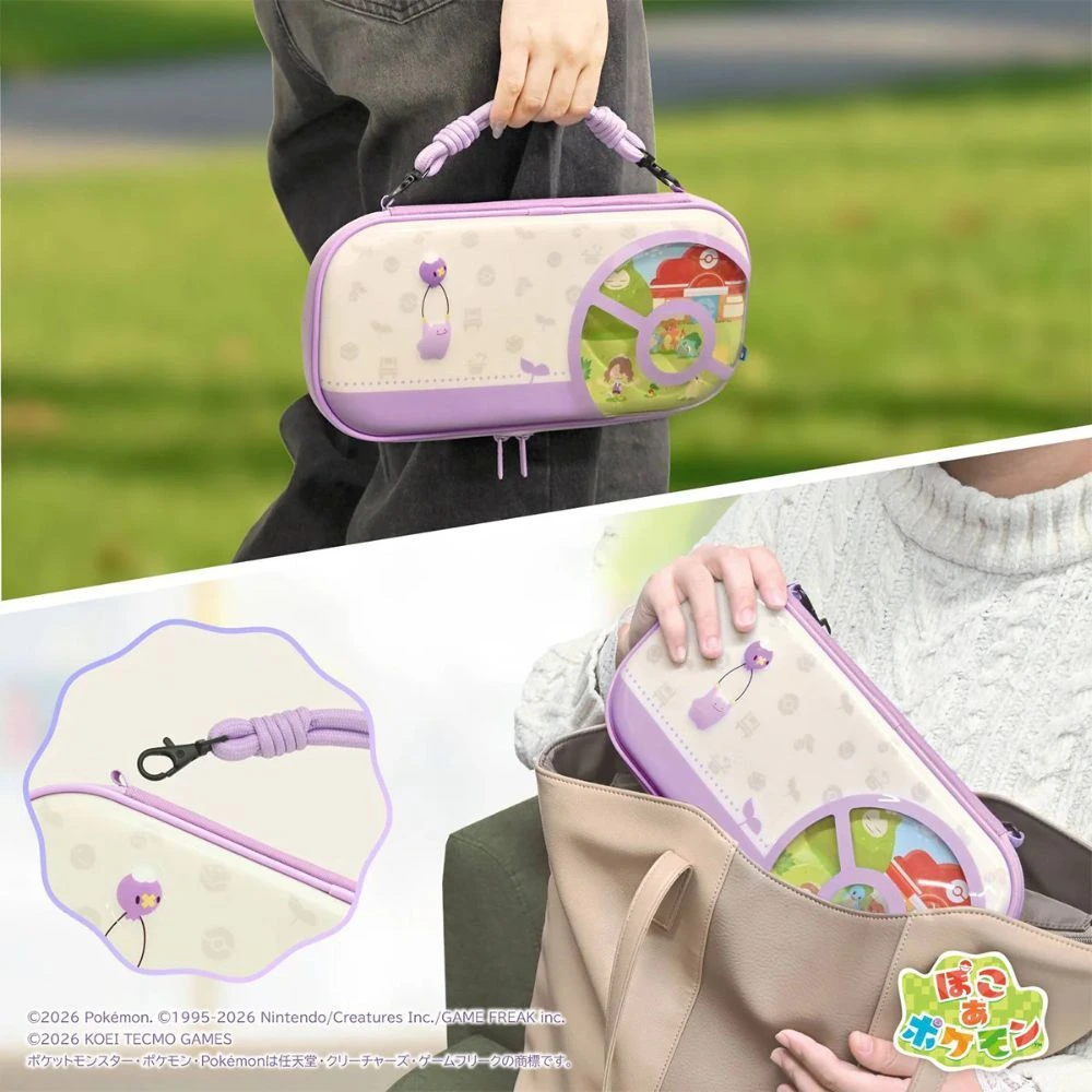 Ns2 3D Hybrid Hard Pouch Pokemon Pokopia Nsx-182A