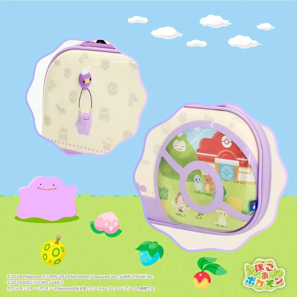 Ns2 3D Hybrid Hard Pouch Pokemon Pokopia Nsx-182A