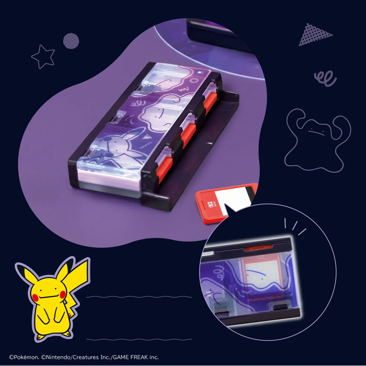 Ns2 Hori Pop & Go Game Case Ditto Nsx-165A