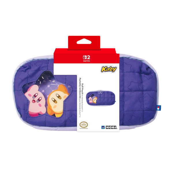 Ns2 Hori Puff Pouch Kirby & Waddle Dee