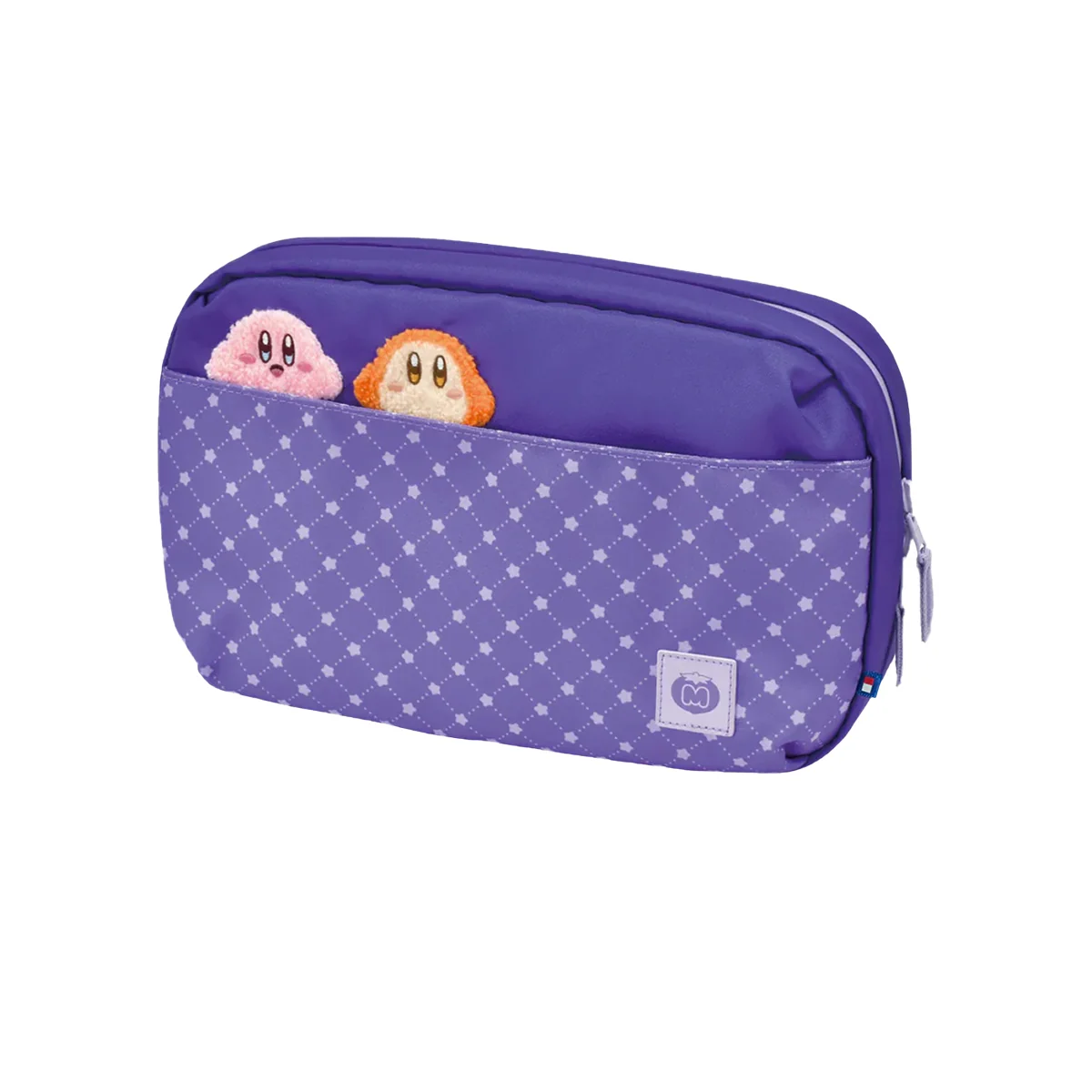 Ns2 Hori Reversible Travel Pouch Kirby & Waddle Dee