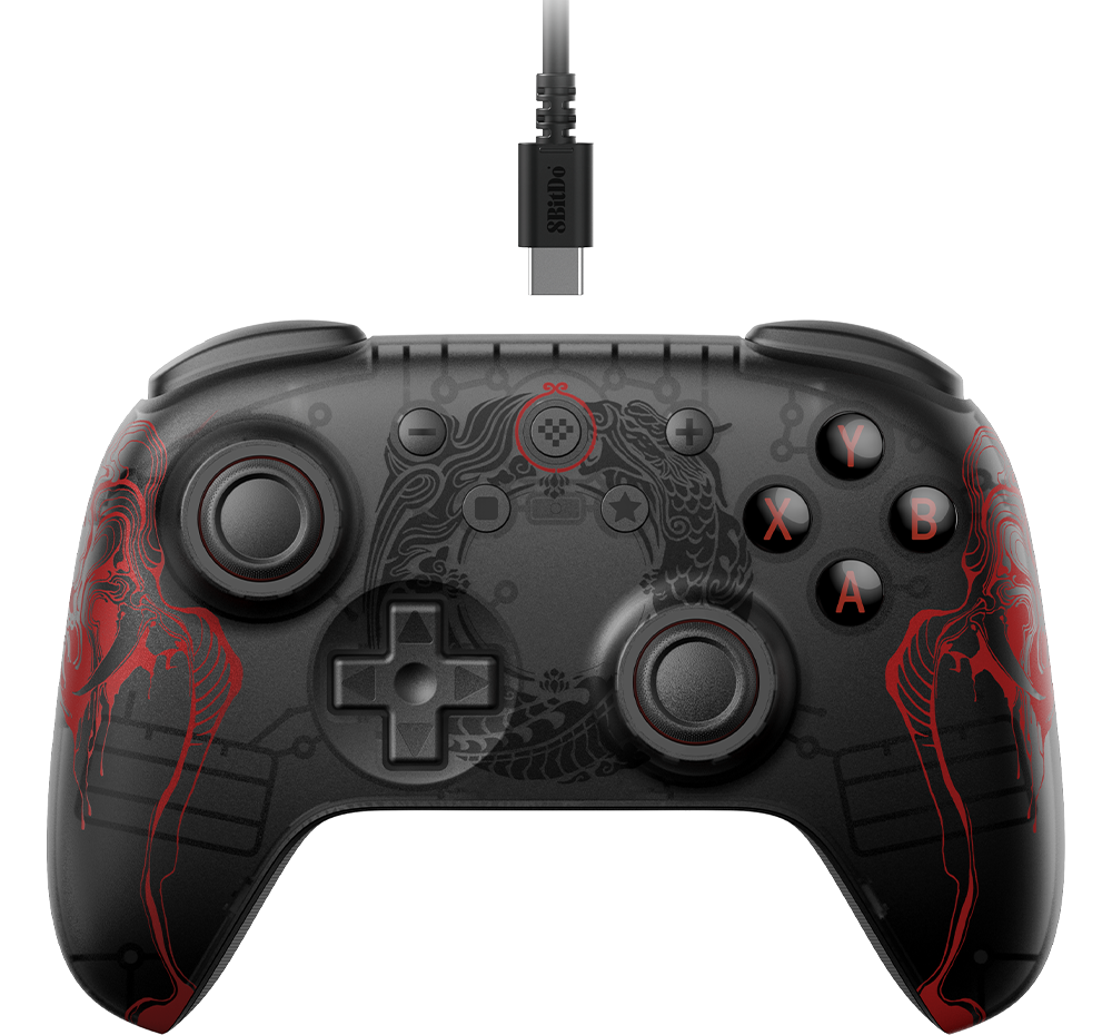 8Bitdo WindowsAndroid Ultimate 2C Wired Controller Black Myth Wukong