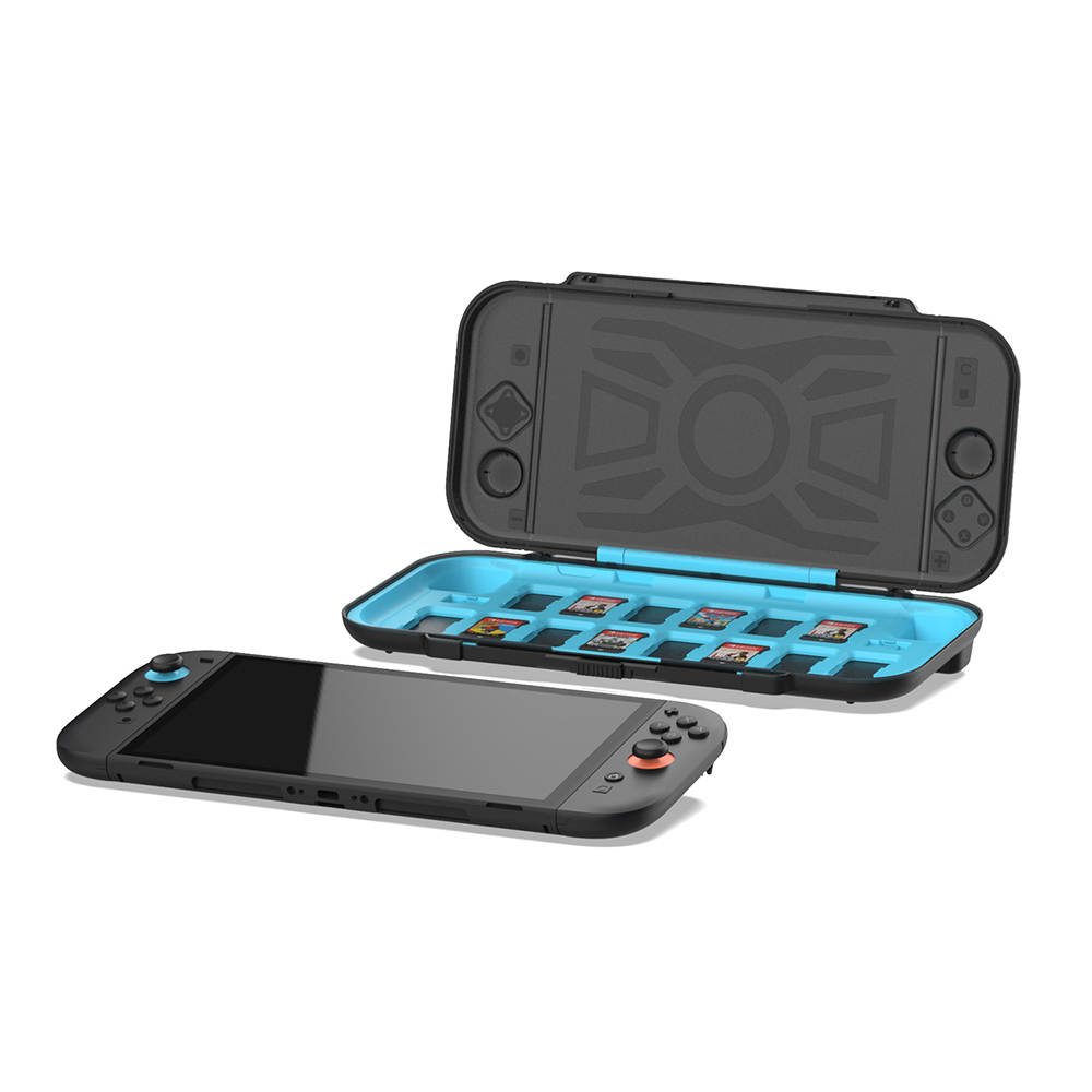 Ns2 Dobe Storage Case Transparent Black Blue Tns-51112