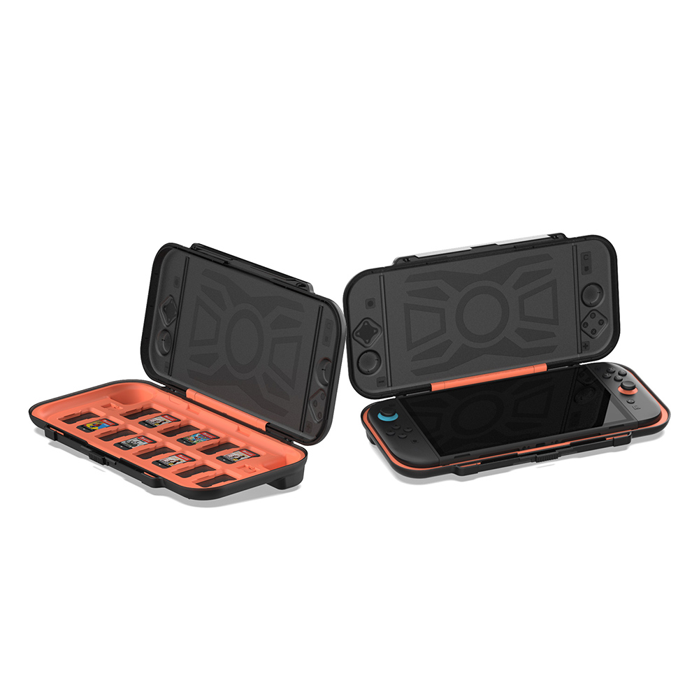 Ns2 Dobe Storage Case Transparent Black Orange Tns-51112