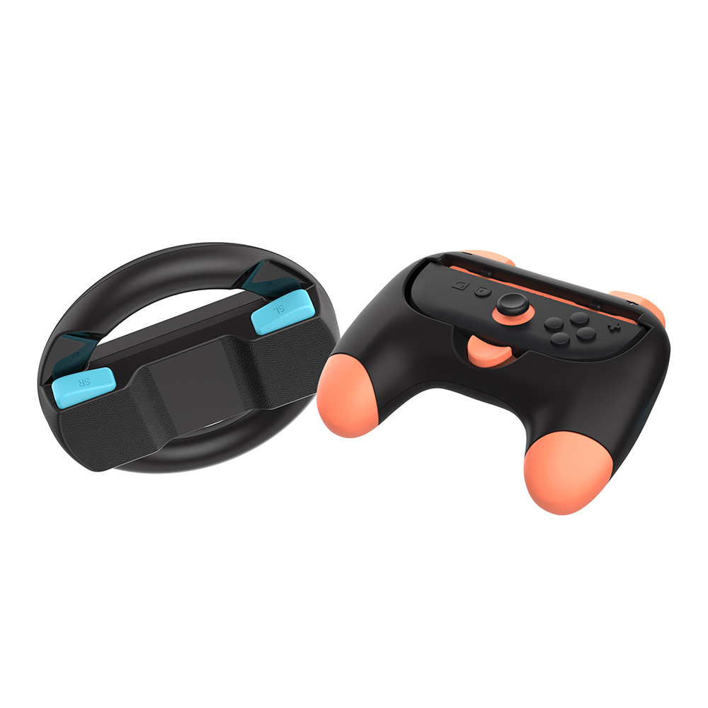 Ns2Ns Dobe Controller Grip & Steering Wheel Tns-5110S