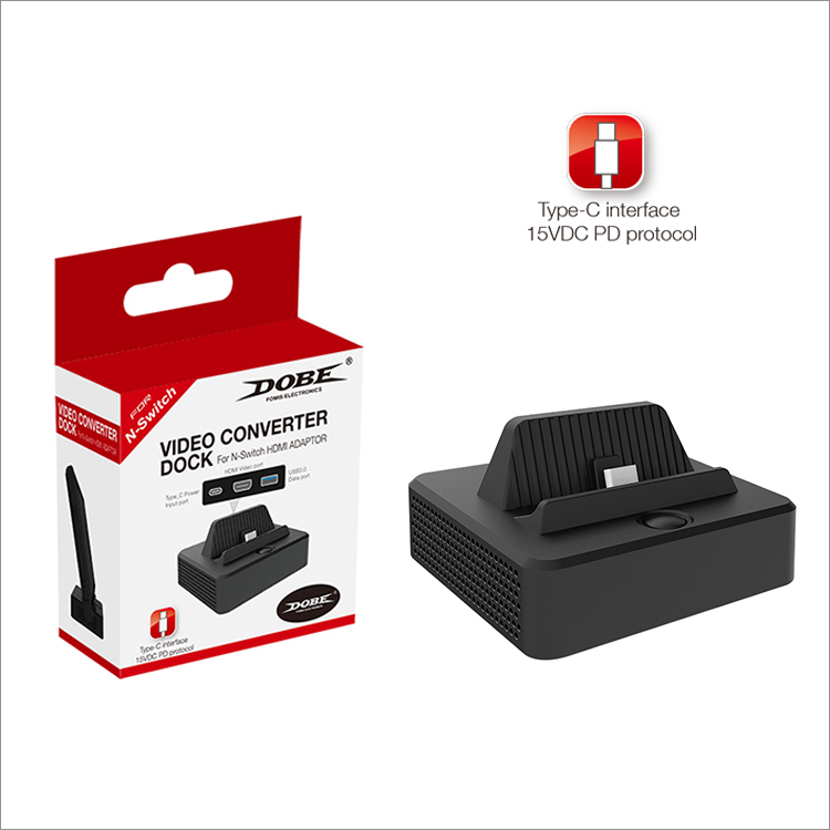 Ntd Switch Hdmi Video Conventer Dock Dobe