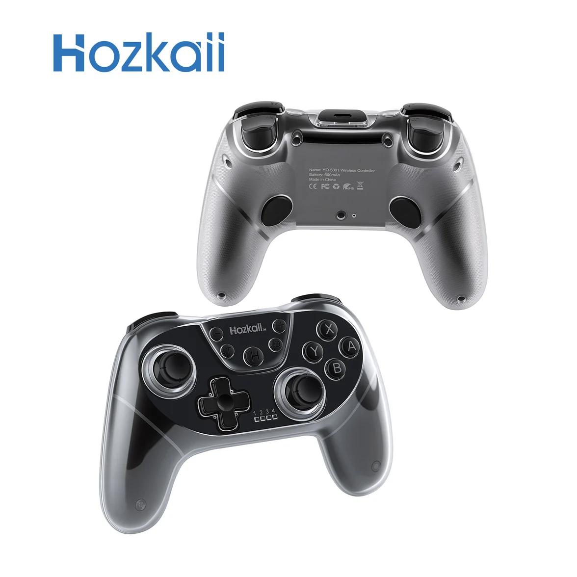 Ns2 Hozkaii Game Controller Wireless Black Hq-5301 Black