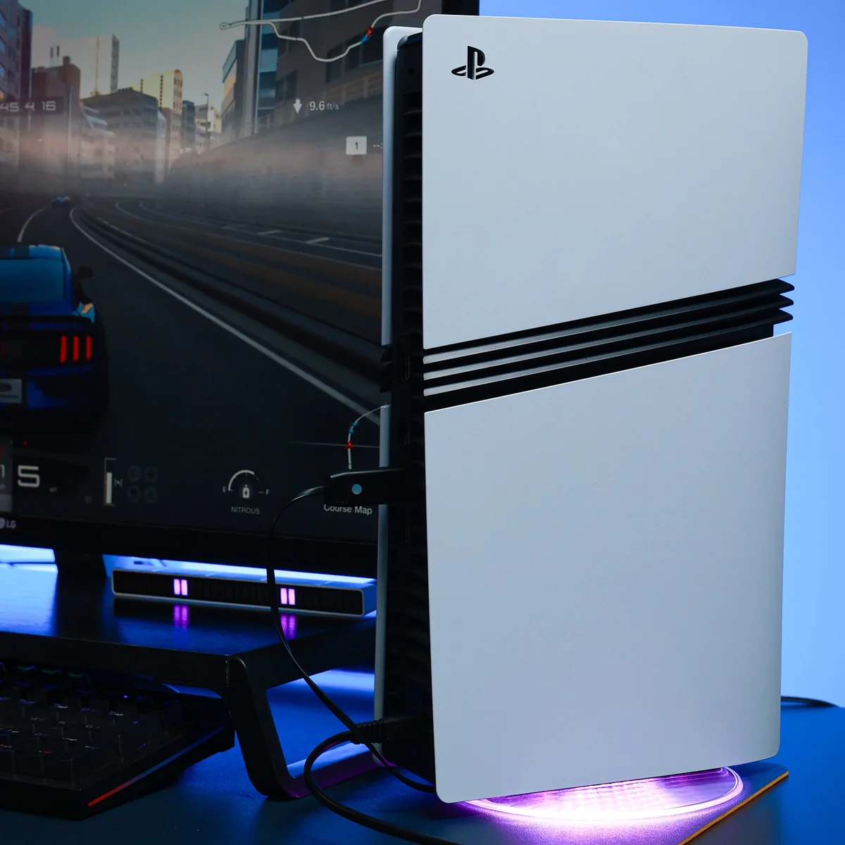Iine Illuminated Vertical Stand For Ps5 Slim&Ps5 L986