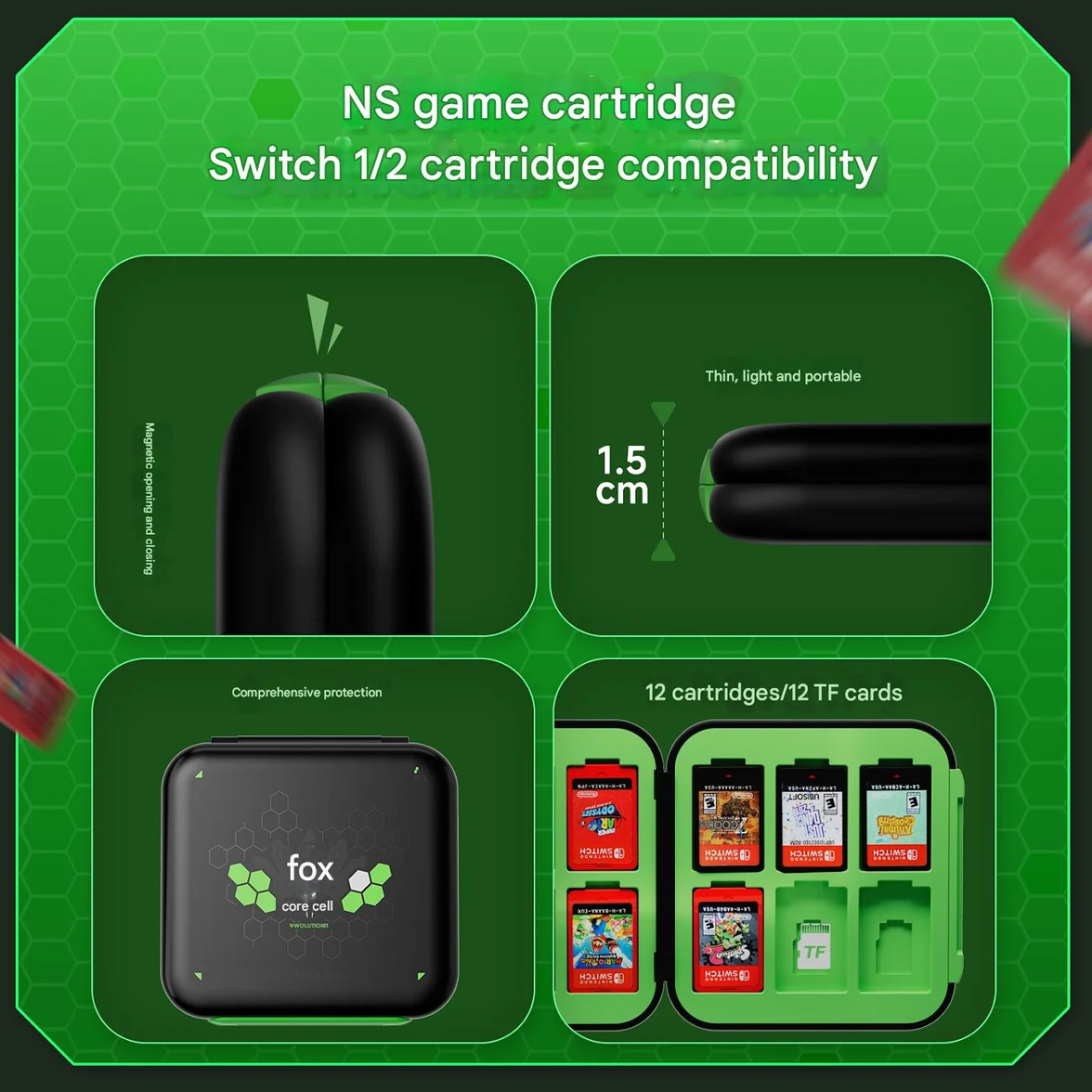 Iine Magnetic Card Case For Ns2 L1231