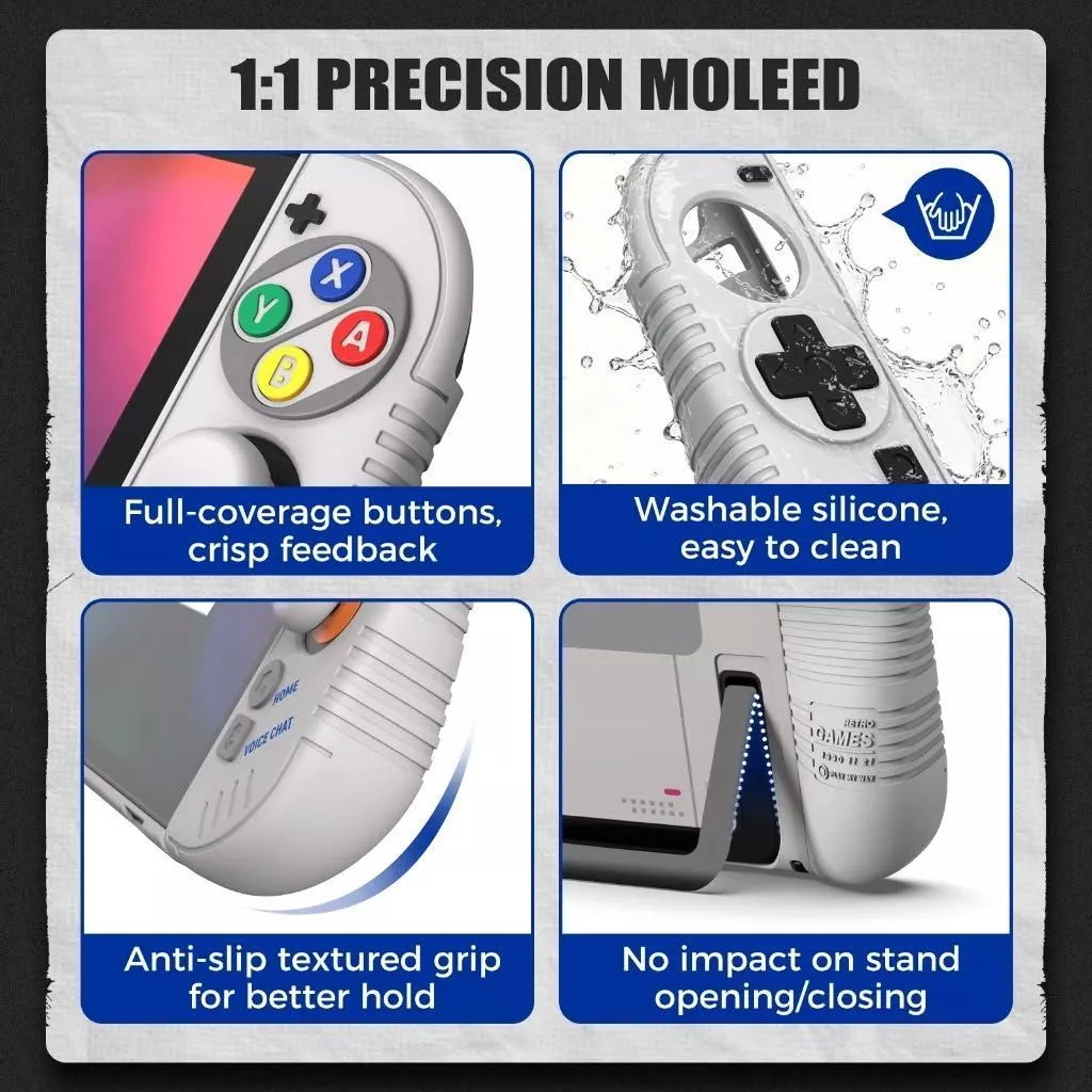 Iine Retro Protective Case Set For Ns2 L1289