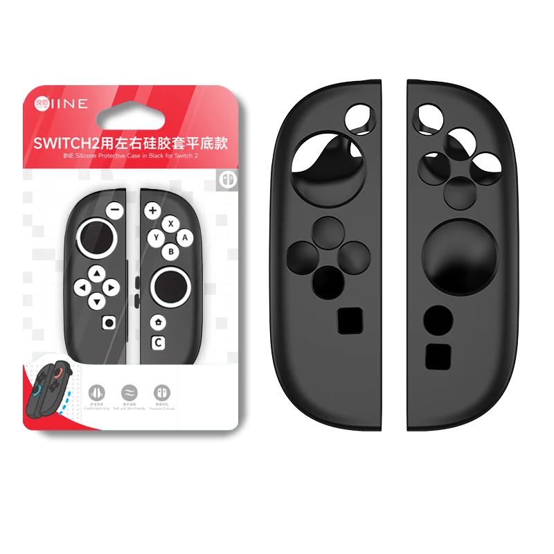 Iine Silicon Protective Case In Black Ns2 L1088