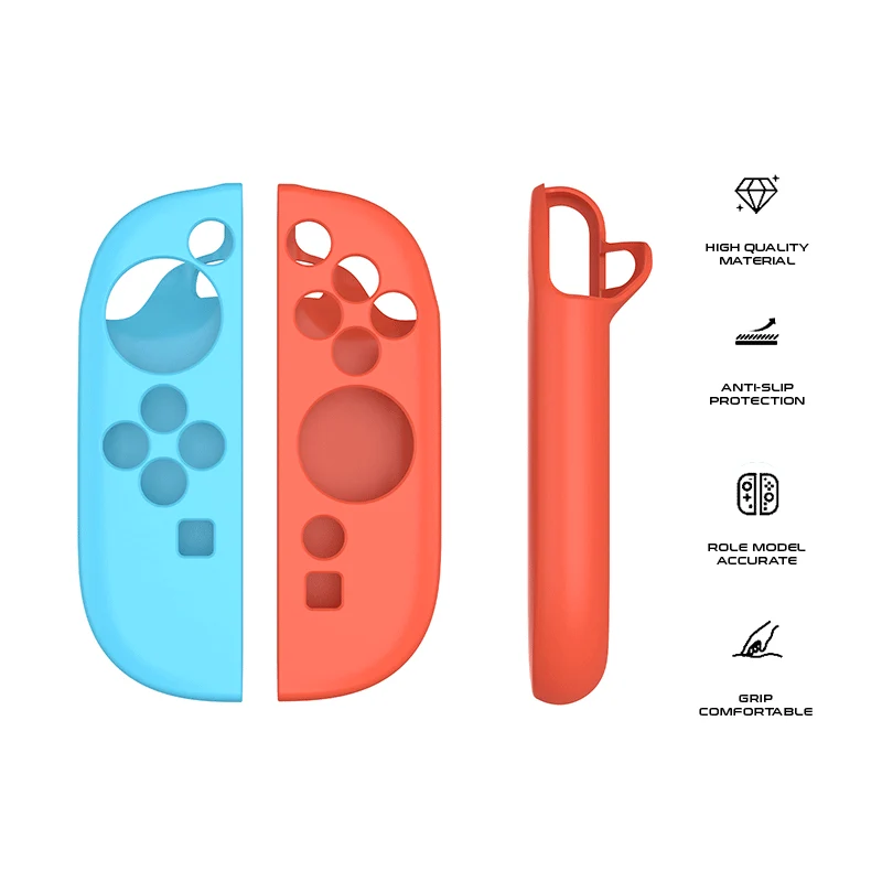Iine Silicon Protective Case In OrangeBlue Ns2 L1089
