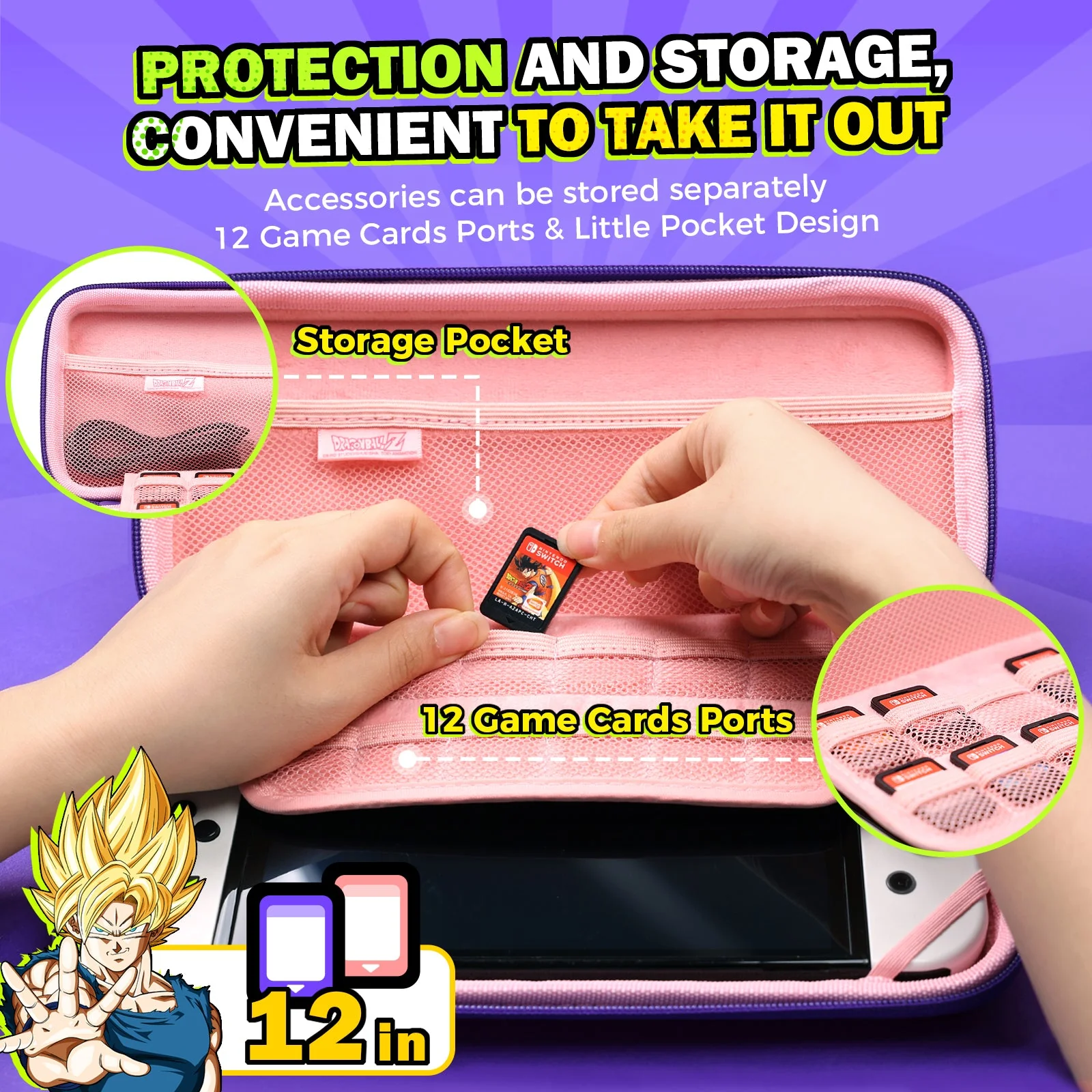 Ntd Switch Iine Storage Bag Dragon Ball L834
