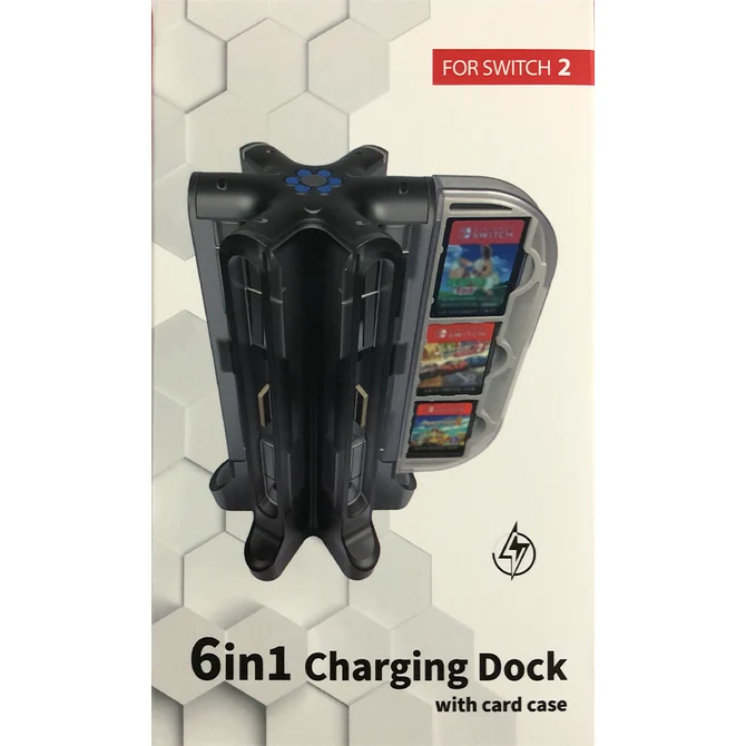 Ns2 6 In 1 Charging Dock With Card Case Lf-N044
