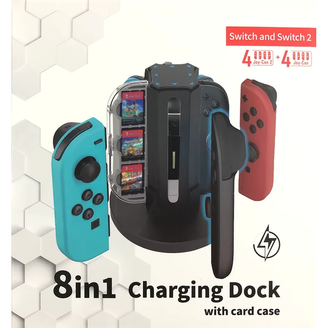 Ns2 8 In 1 Charging Dock With Card Case Lf-N045