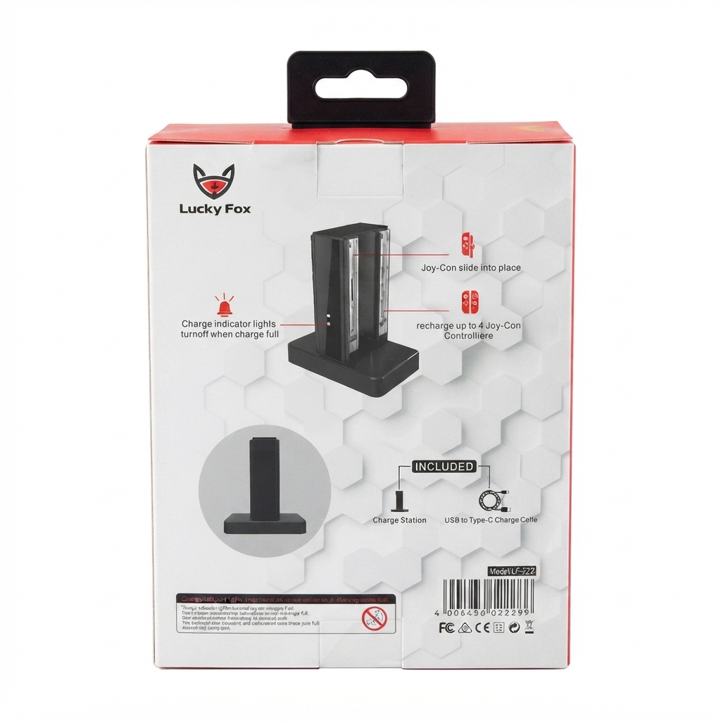 Ntd Switch 4 In 1 Charging Stand Gray Lf-222