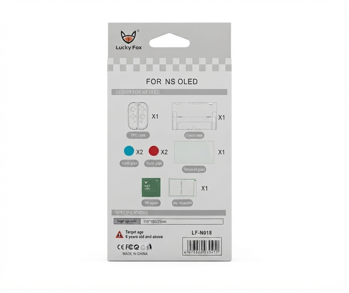 Ntd Switch 8In1 Protect Kit Lf-N018