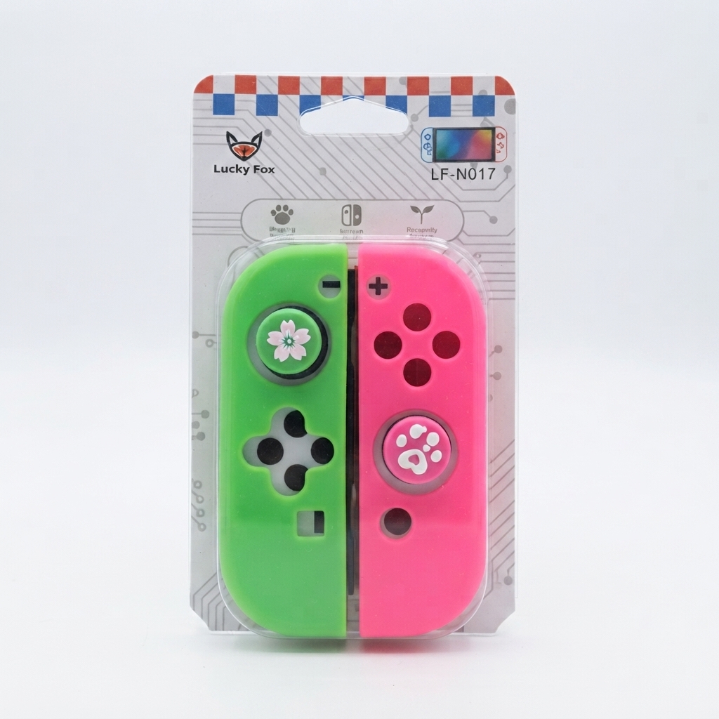 Ntd Switch LR Silicon GreenPink Lf-N017