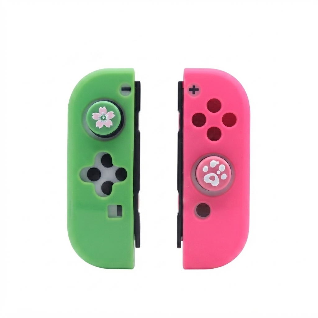 Ntd Switch LR Silicon GreenPink Lf-N017