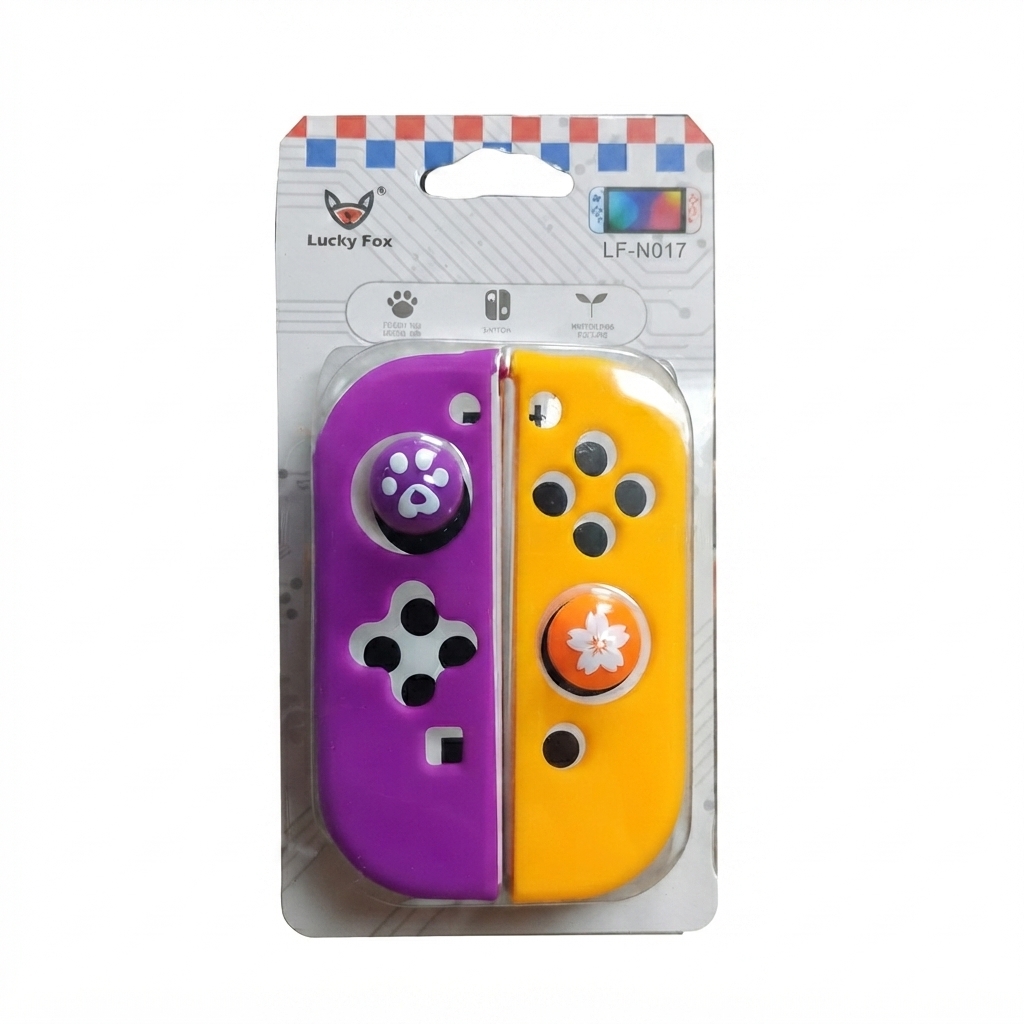 Ntd Switch LR Silicon PurpleOrange Lf-N017